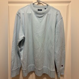 Crew neck long sleeve sweatshirt